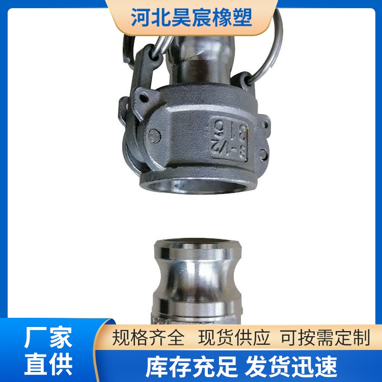 扳把式快接金属软管 