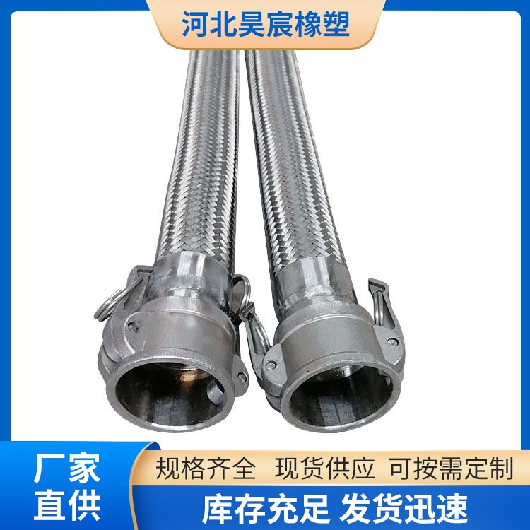 扳把式快接金属软管 